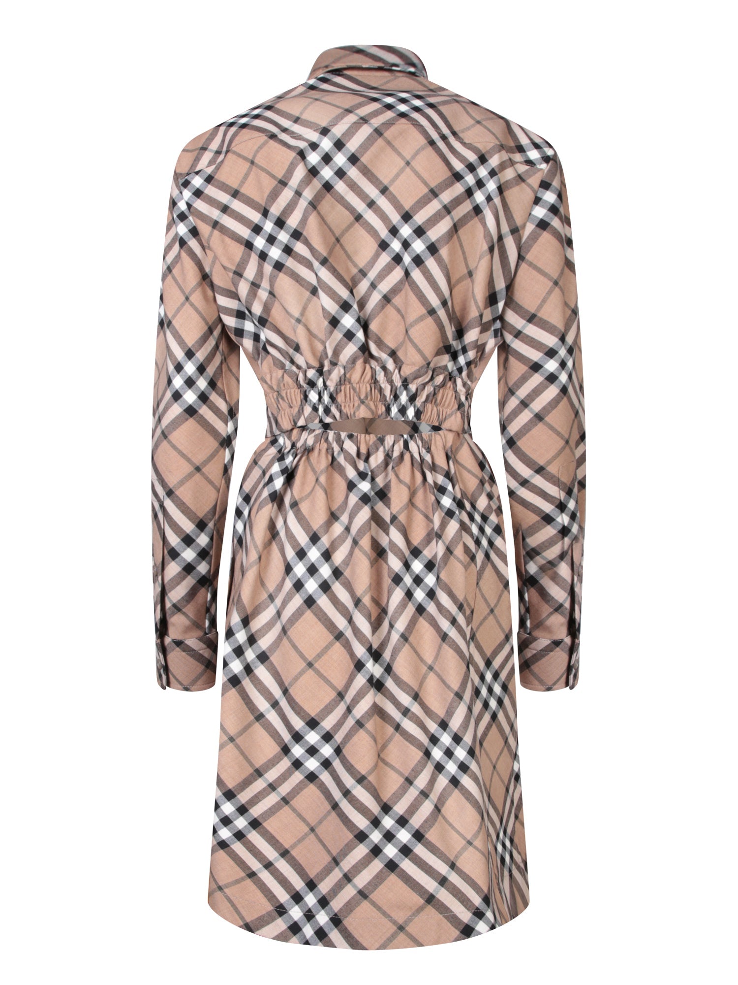 BURBERRY-OUTLET-SALE-Dress BEIGE-ARCHIVIST