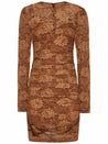 Dolce & Gabbana-OUTLET-SALE-Dress BEIGE-ARCHIVIST