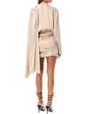 MAGDA BUTRYM-OUTLET-SALE-Dress BEIGE-ARCHIVIST