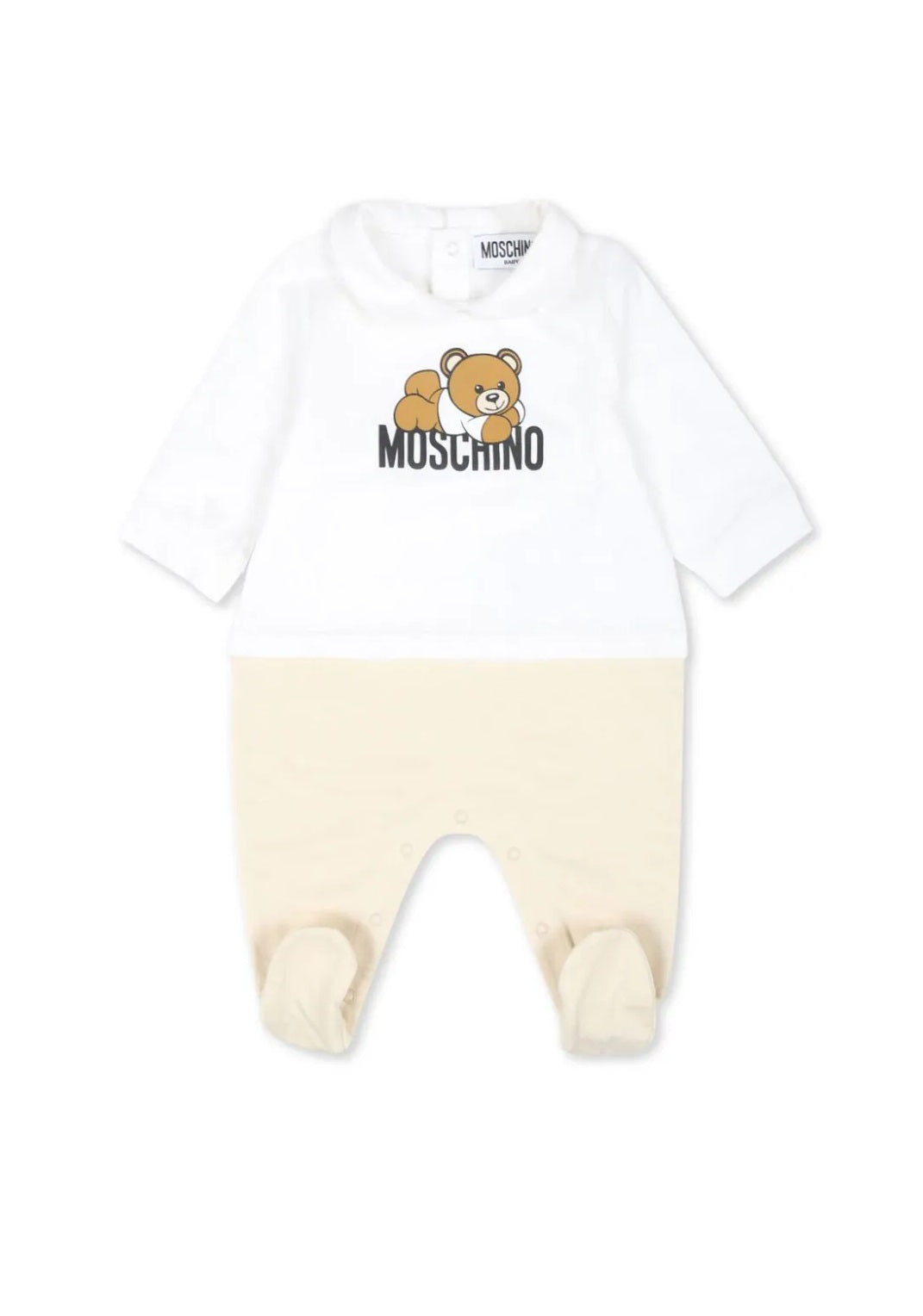 Moschino Kids-OUTLET-SALE-Dress BEIGE-ARCHIVIST