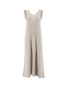 PANICALE-OUTLET-SALE-Dress BEIGE-ARCHIVIST