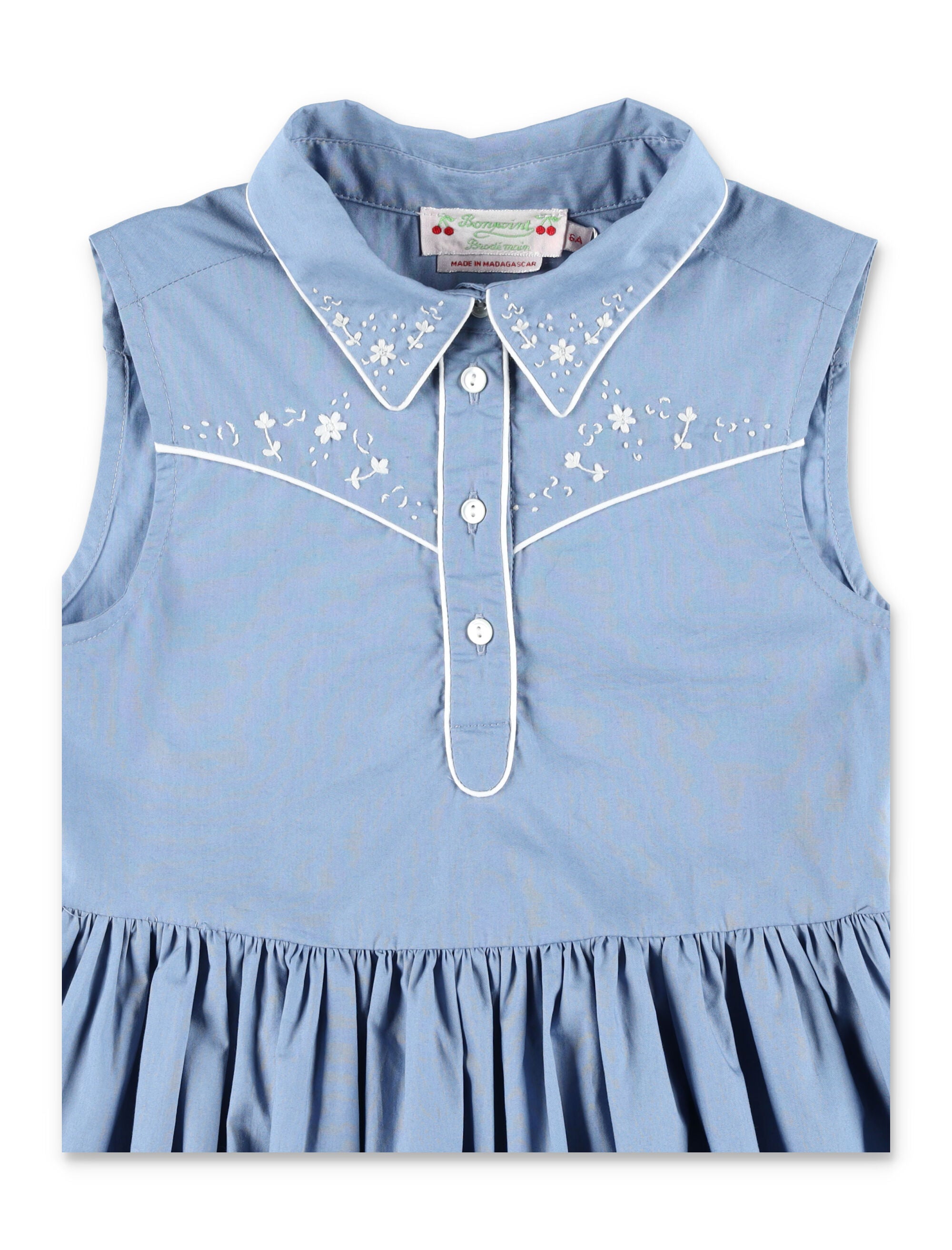 Bonpoint-OUTLET-SALE-Dress BLAU-ARCHIVIST