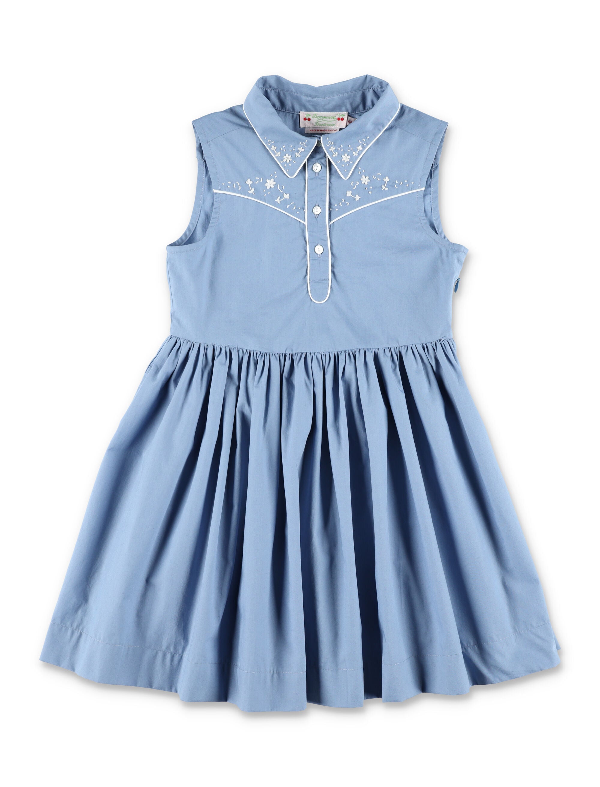 Bonpoint-OUTLET-SALE-Dress BLAU-ARCHIVIST