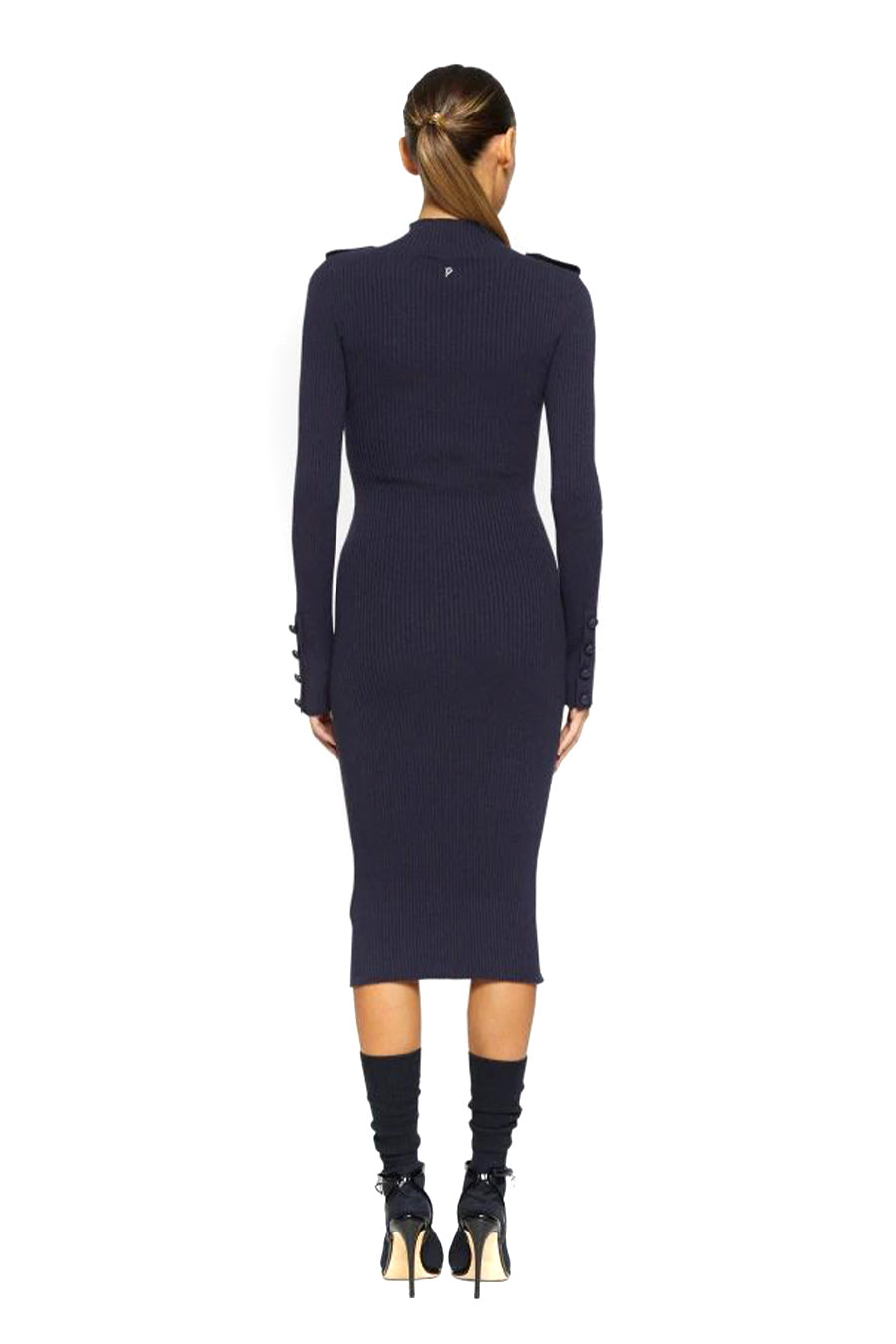 Dondup-OUTLET-SALE-Dress BLAU-ARCHIVIST