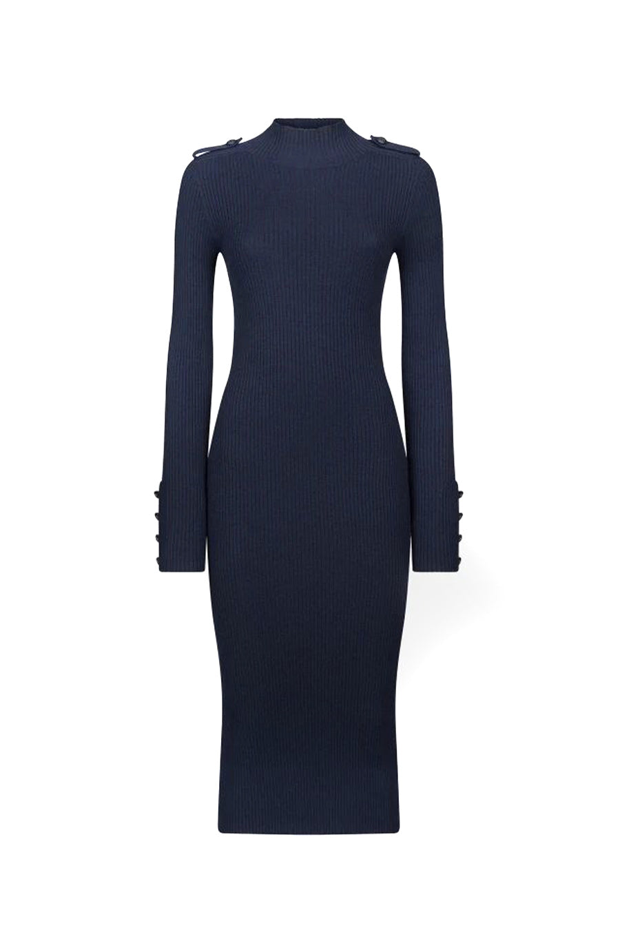Dondup-OUTLET-SALE-Dress BLAU-ARCHIVIST