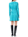 GANNI-OUTLET-SALE-Dress BLAU-ARCHIVIST