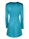 GANNI-OUTLET-SALE-Dress BLAU-ARCHIVIST