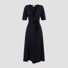 GANNI-OUTLET-SALE-Dress BLAU-ARCHIVIST