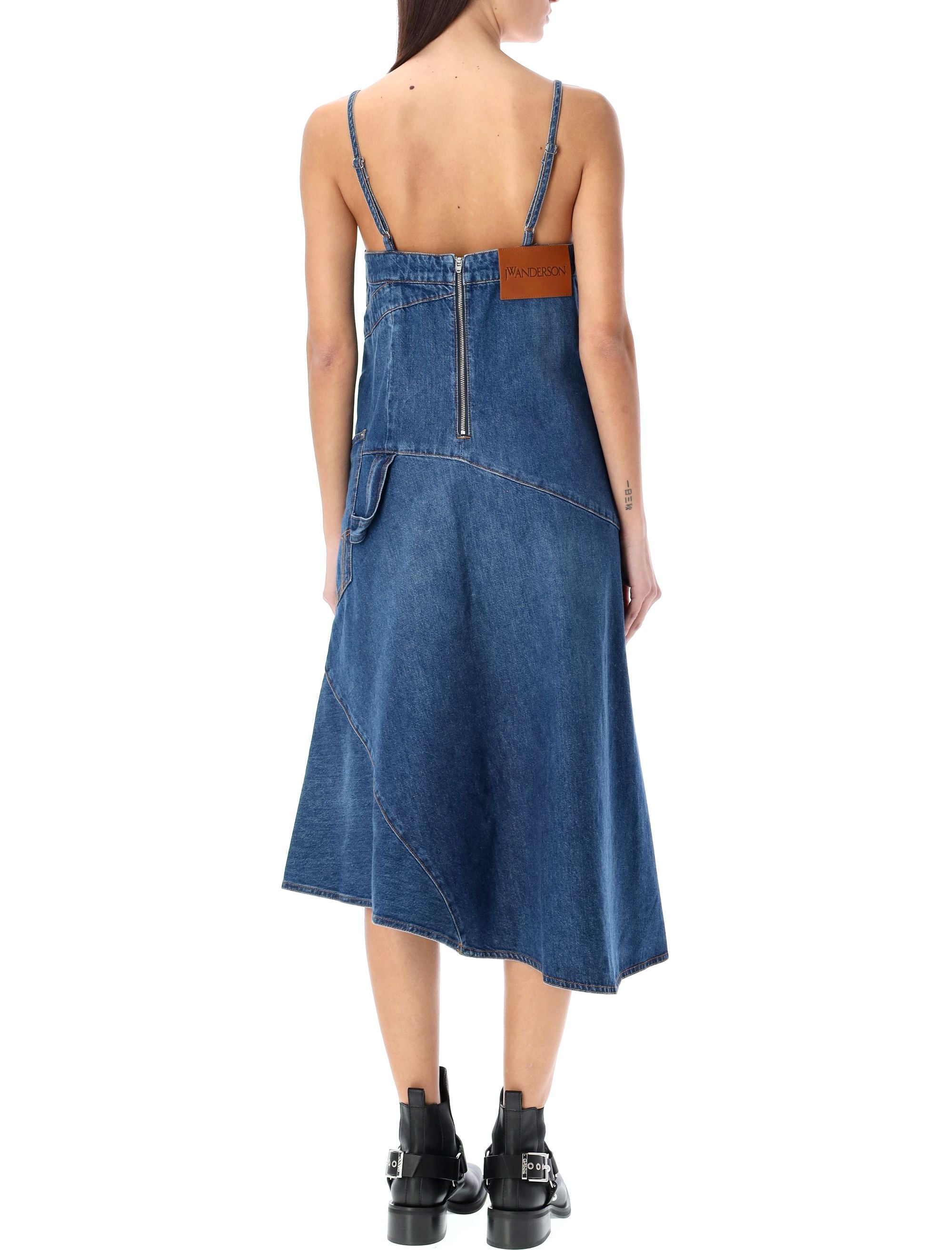 JW ANDERSON-OUTLET-SALE-Dress BLAU-ARCHIVIST