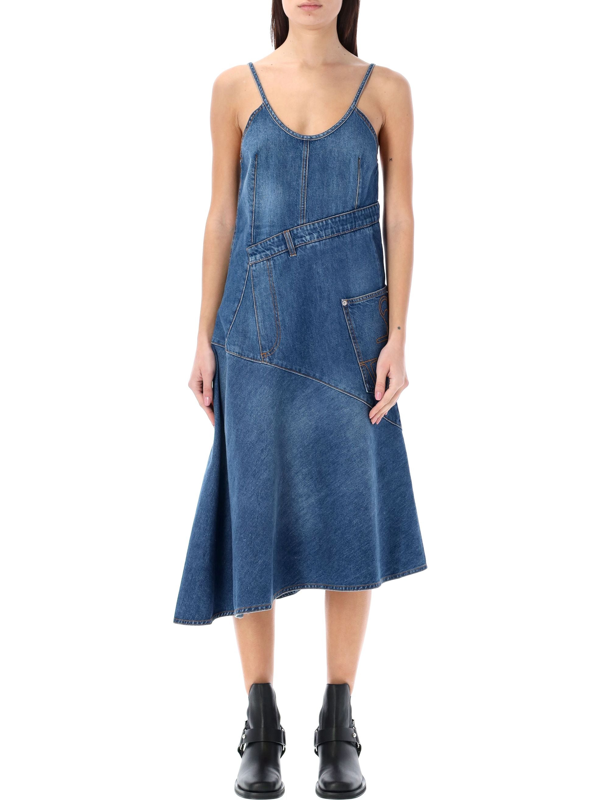 JW ANDERSON-OUTLET-SALE-Dress BLAU-ARCHIVIST