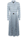 Tory Burch-OUTLET-SALE-Dress BLAU-ARCHIVIST