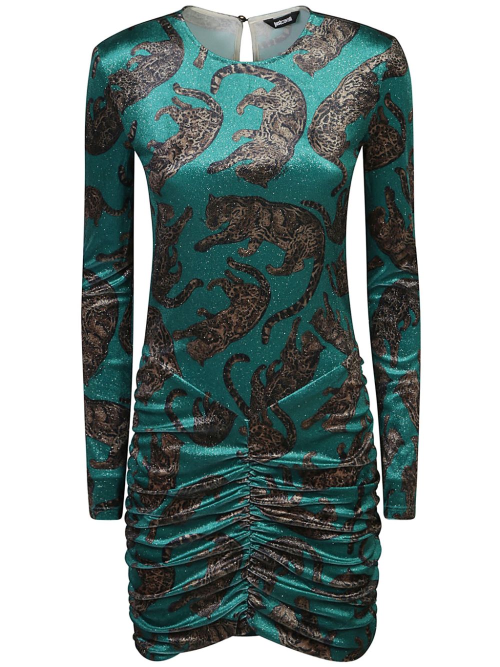 Just Cavalli-OUTLET-SALE-Dress GRÜN-ARCHIVIST