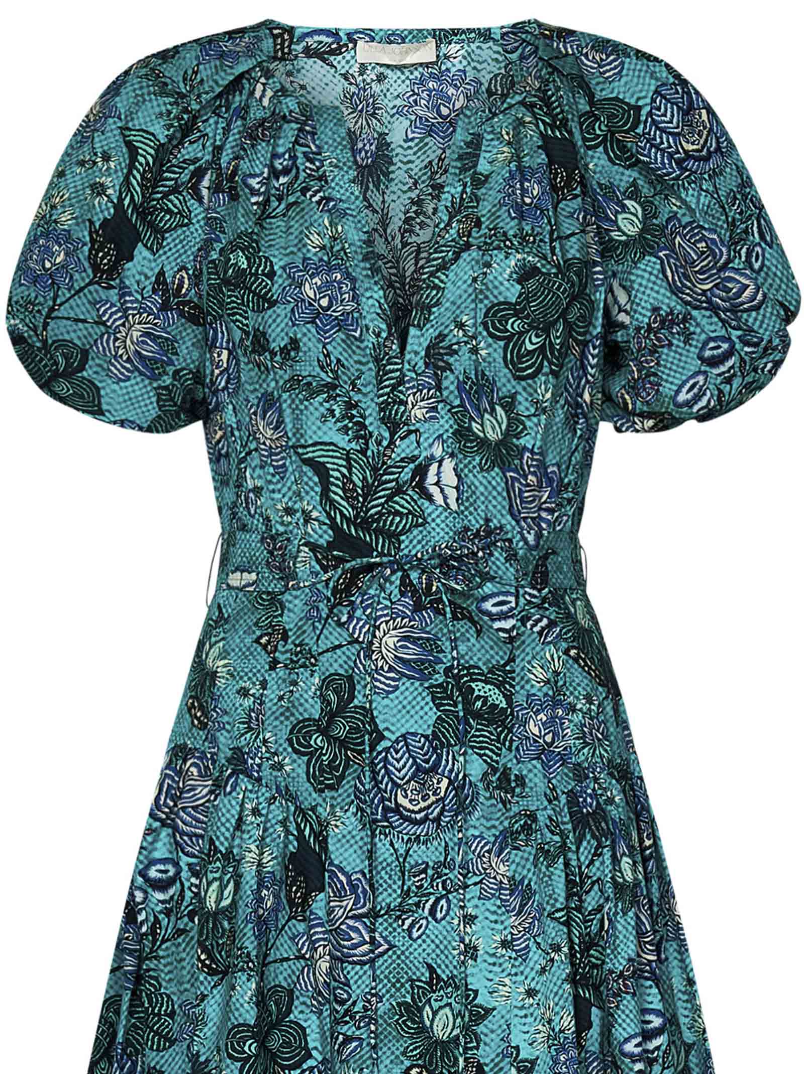 ULLA JOHNSON-OUTLET-SALE-Dress GRÜN-ARCHIVIST