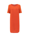 Le Tricot Perugia-OUTLET-SALE-Dress ORANGE-ARCHIVIST