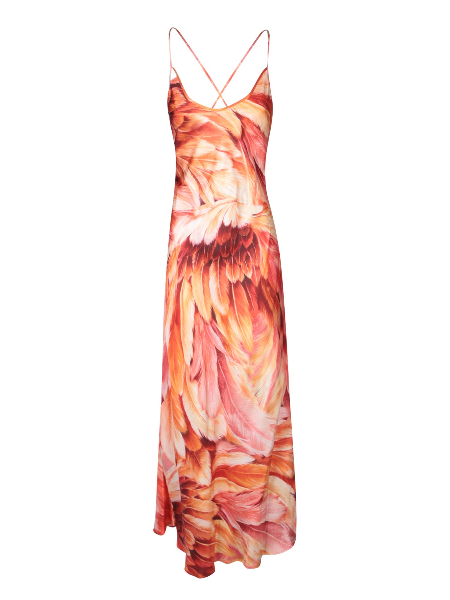 Roberto Cavalli-OUTLET-SALE-Dress ORANGE-ARCHIVIST