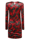 Just Cavalli-OUTLET-SALE-Dress ROT-ARCHIVIST