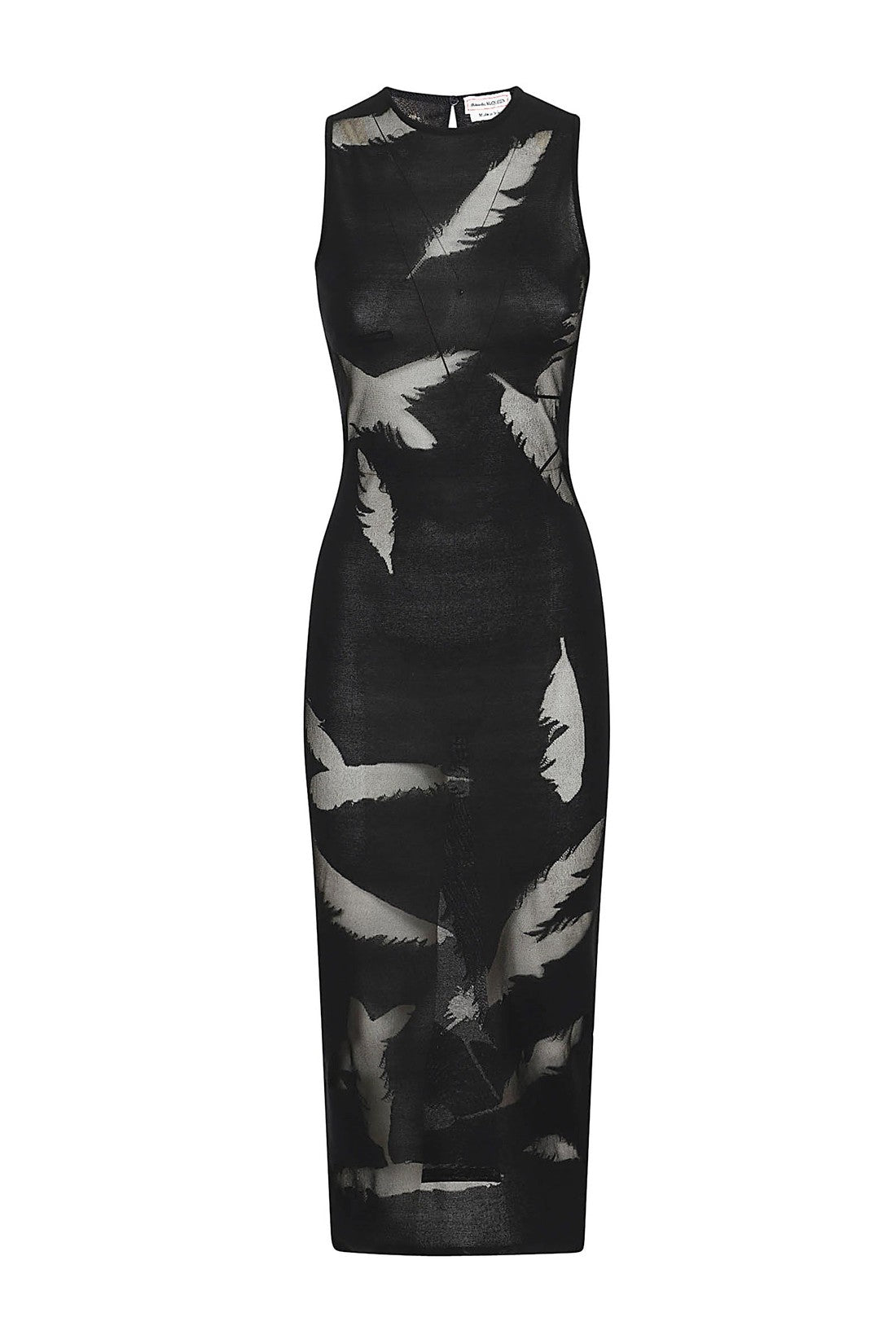 ALEXANDER MCQUEEN-OUTLET-SALE-Dress SCHWARZ-ARCHIVIST