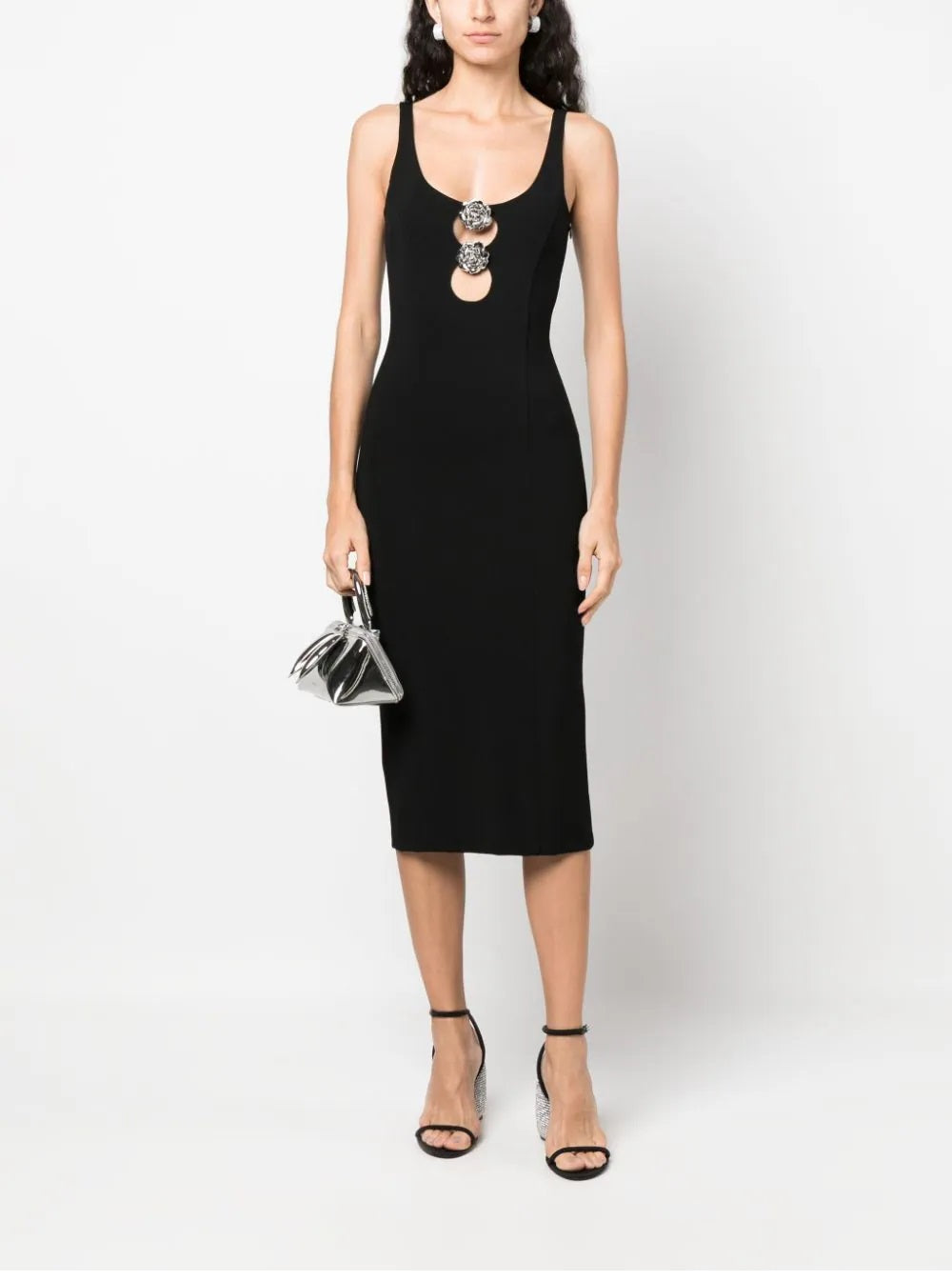 BLUMARINE-OUTLET-SALE-Dress SCHWARZ-ARCHIVIST