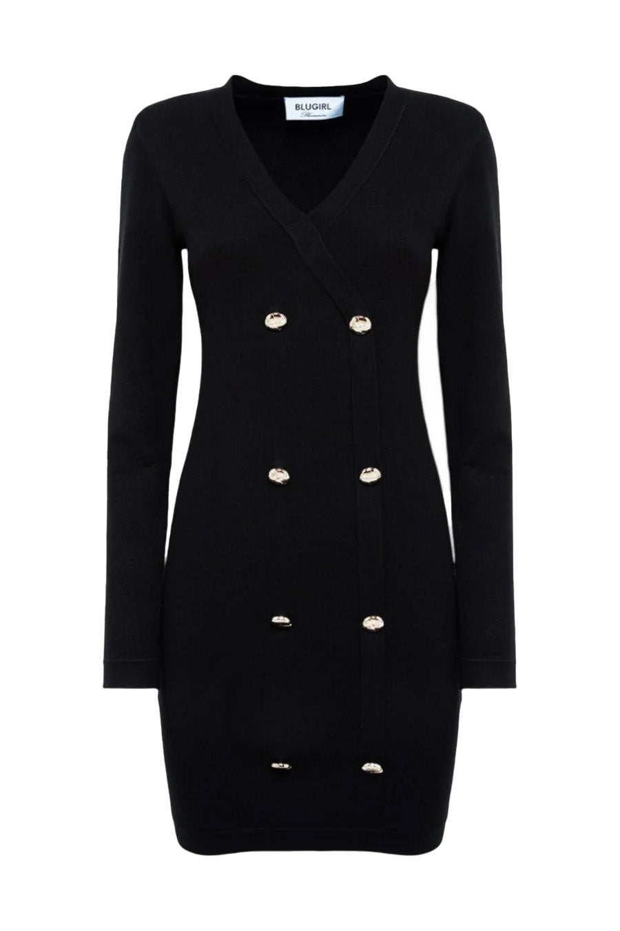 Blugirl-OUTLET-SALE-Dress SCHWARZ-ARCHIVIST