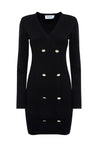 Blugirl-OUTLET-SALE-Dress SCHWARZ-ARCHIVIST
