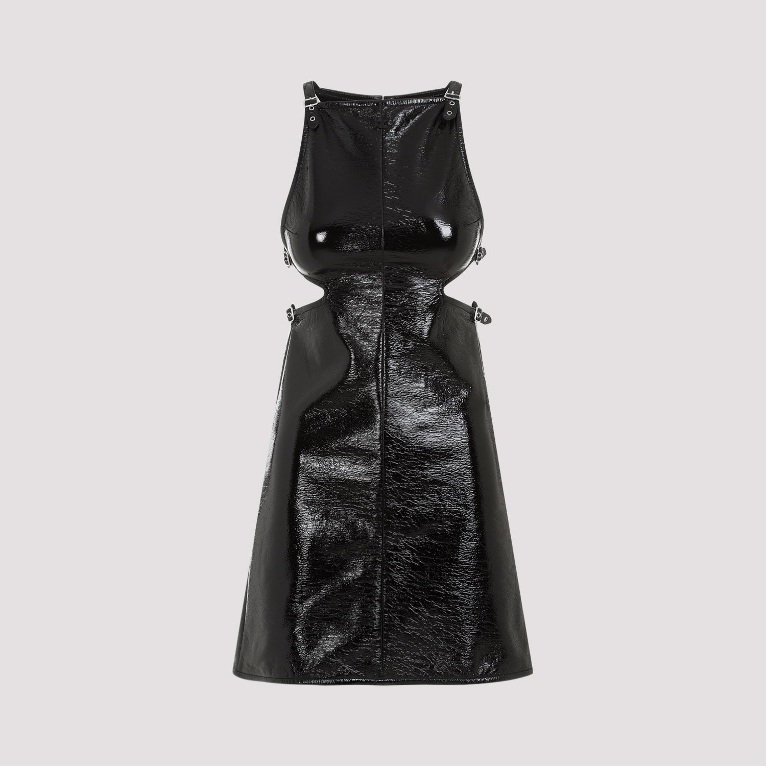 COURRÈGES-OUTLET-SALE-Dress SCHWARZ-ARCHIVIST