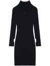 Courreges-OUTLET-SALE-Dress SCHWARZ-ARCHIVIST