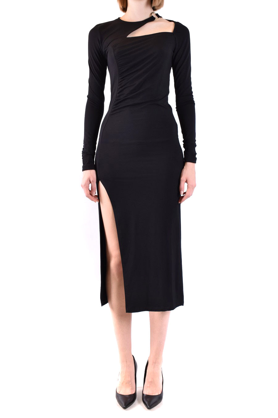 DONDUP-OUTLET-SALE-Dress SCHWARZ-ARCHIVIST