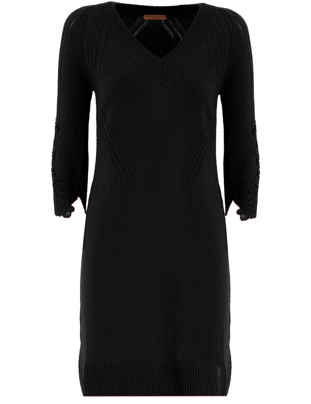 ERMANNO SCERVINO-OUTLET-SALE-Dress SCHWARZ-ARCHIVIST