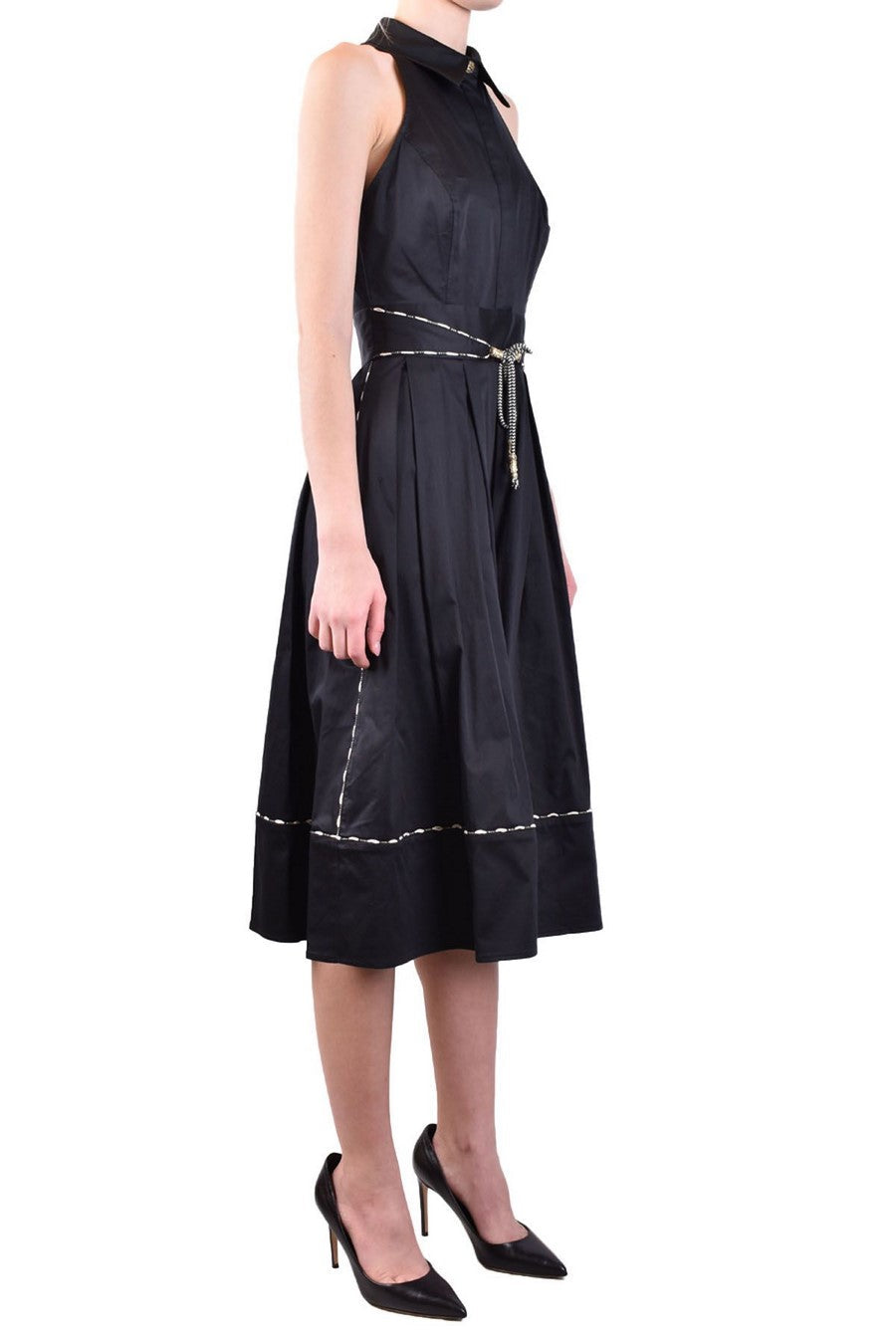 Elisabetta Franchi-OUTLET-SALE-Dress SCHWARZ-ARCHIVIST