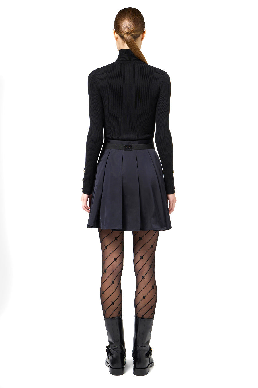 Elisabetta Franchi-OUTLET-SALE-Dress SCHWARZ-ARCHIVIST