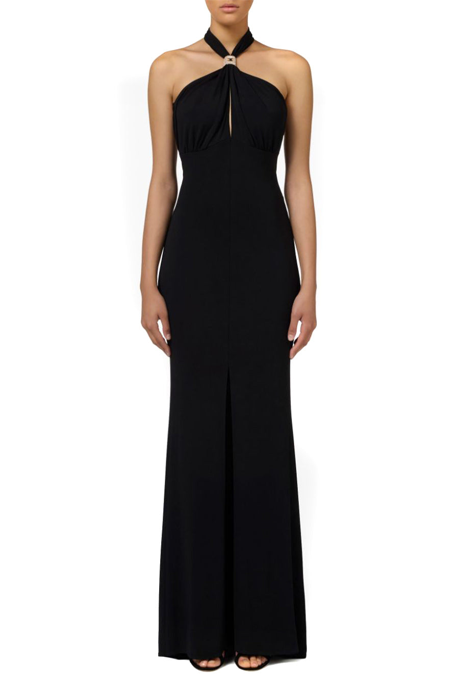 Elisabetta Franchi-OUTLET-SALE-Dress SCHWARZ-ARCHIVIST