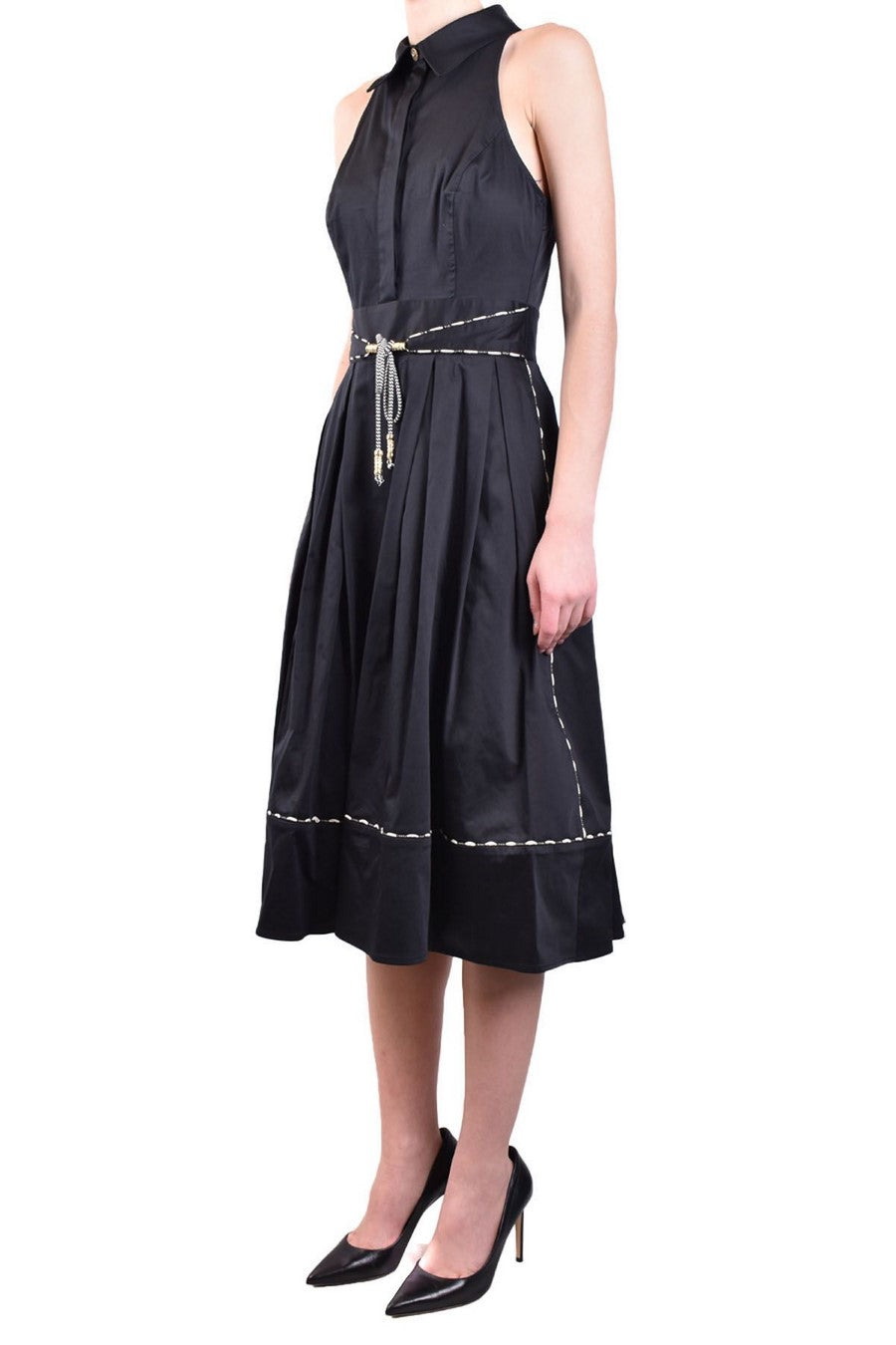 Elisabetta Franchi-OUTLET-SALE-Dress SCHWARZ-ARCHIVIST