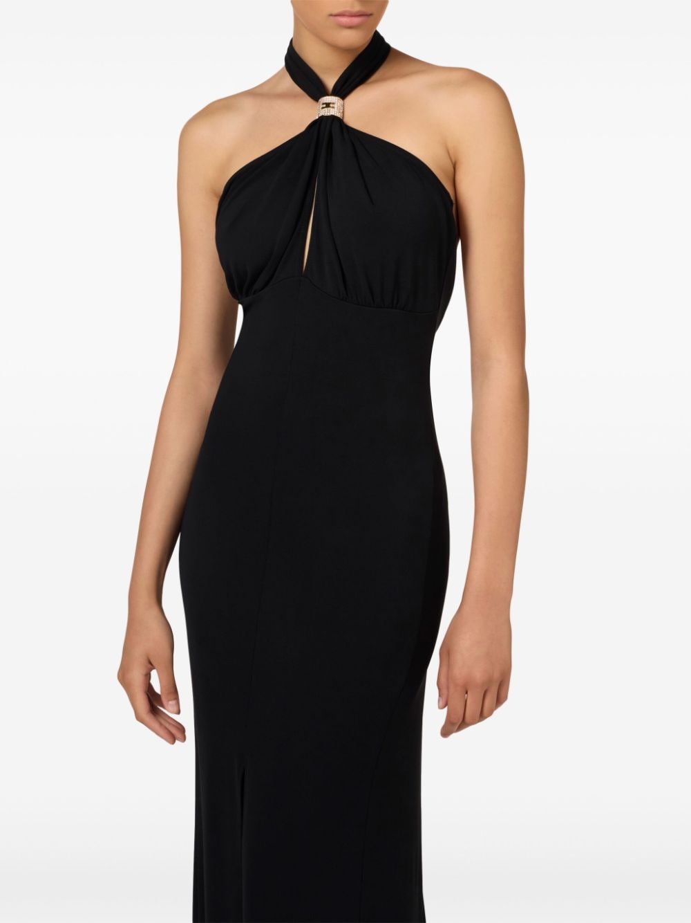 Elisabetta Franchi-OUTLET-SALE-Dress SCHWARZ-ARCHIVIST