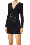 Elisabetta Franchi-OUTLET-SALE-Dress SCHWARZ-ARCHIVIST