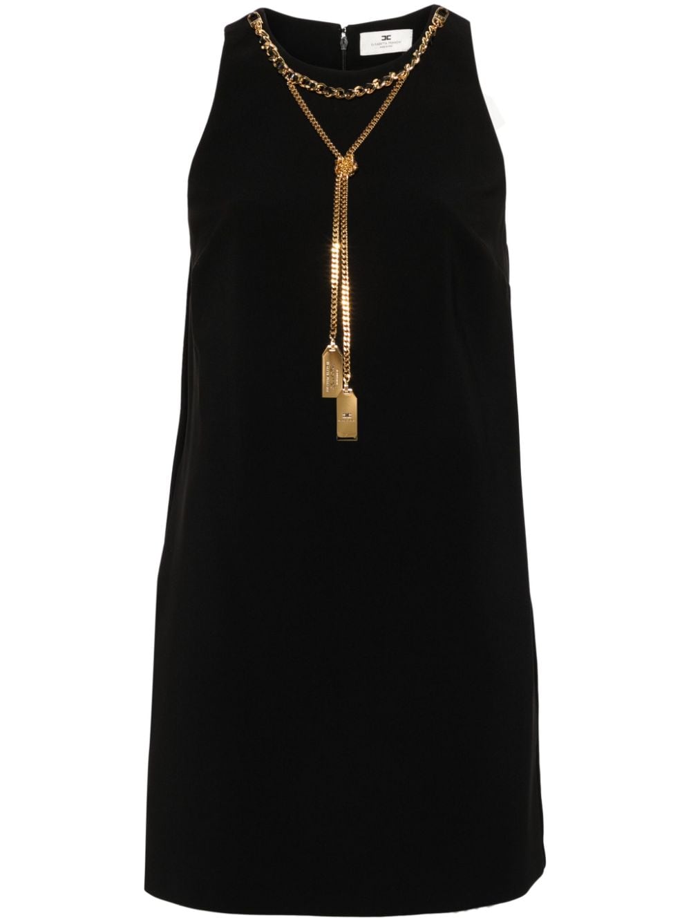 Elisabetta Franchi-OUTLET-SALE-Dress SCHWARZ-ARCHIVIST