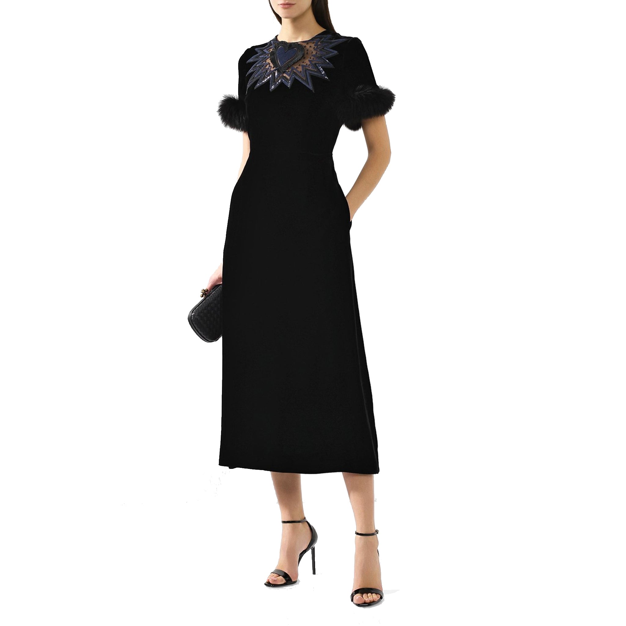 FENDI-OUTLET-SALE-Dress SCHWARZ-ARCHIVIST