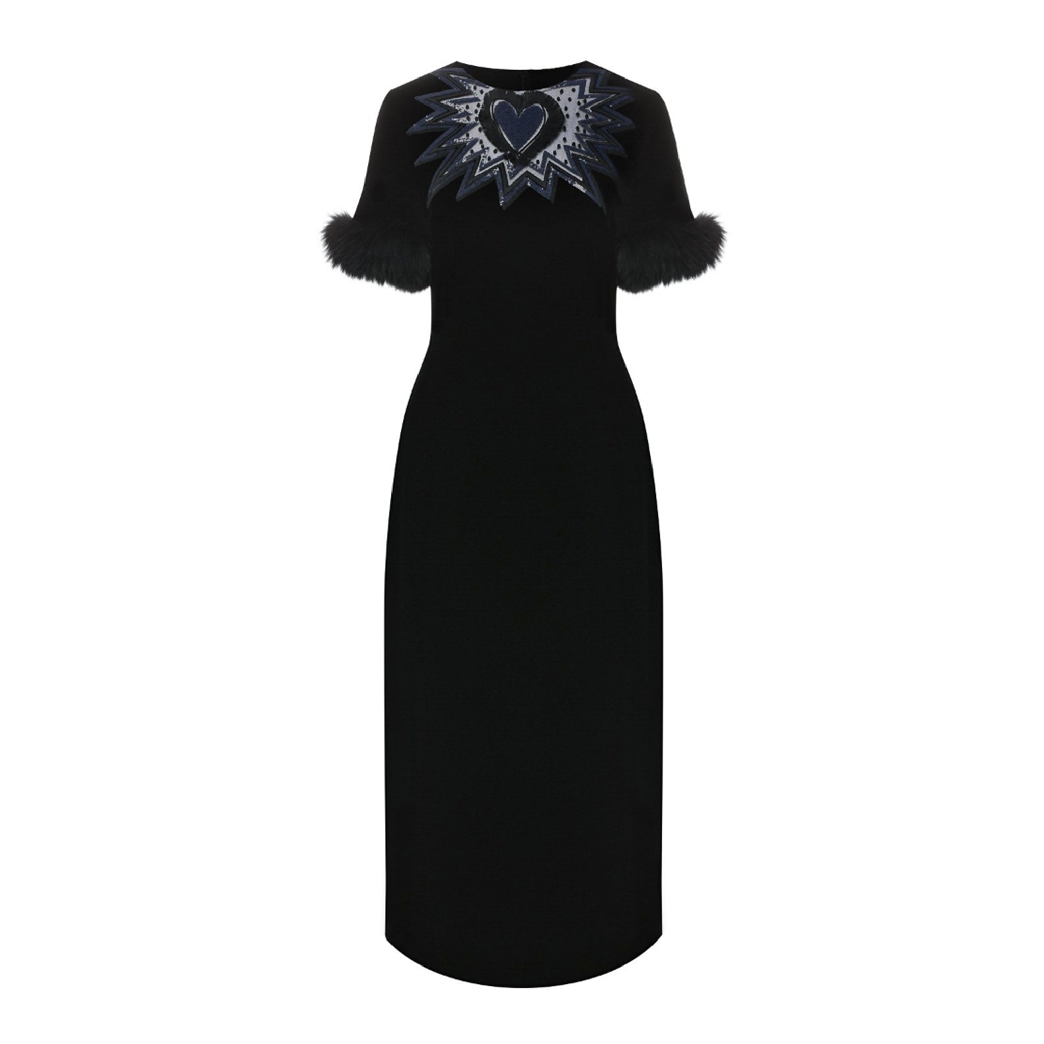 FENDI-OUTLET-SALE-Dress SCHWARZ-ARCHIVIST