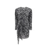 ISABEL MARANT ETOILE-OUTLET-SALE-Dress SCHWARZ-ARCHIVIST