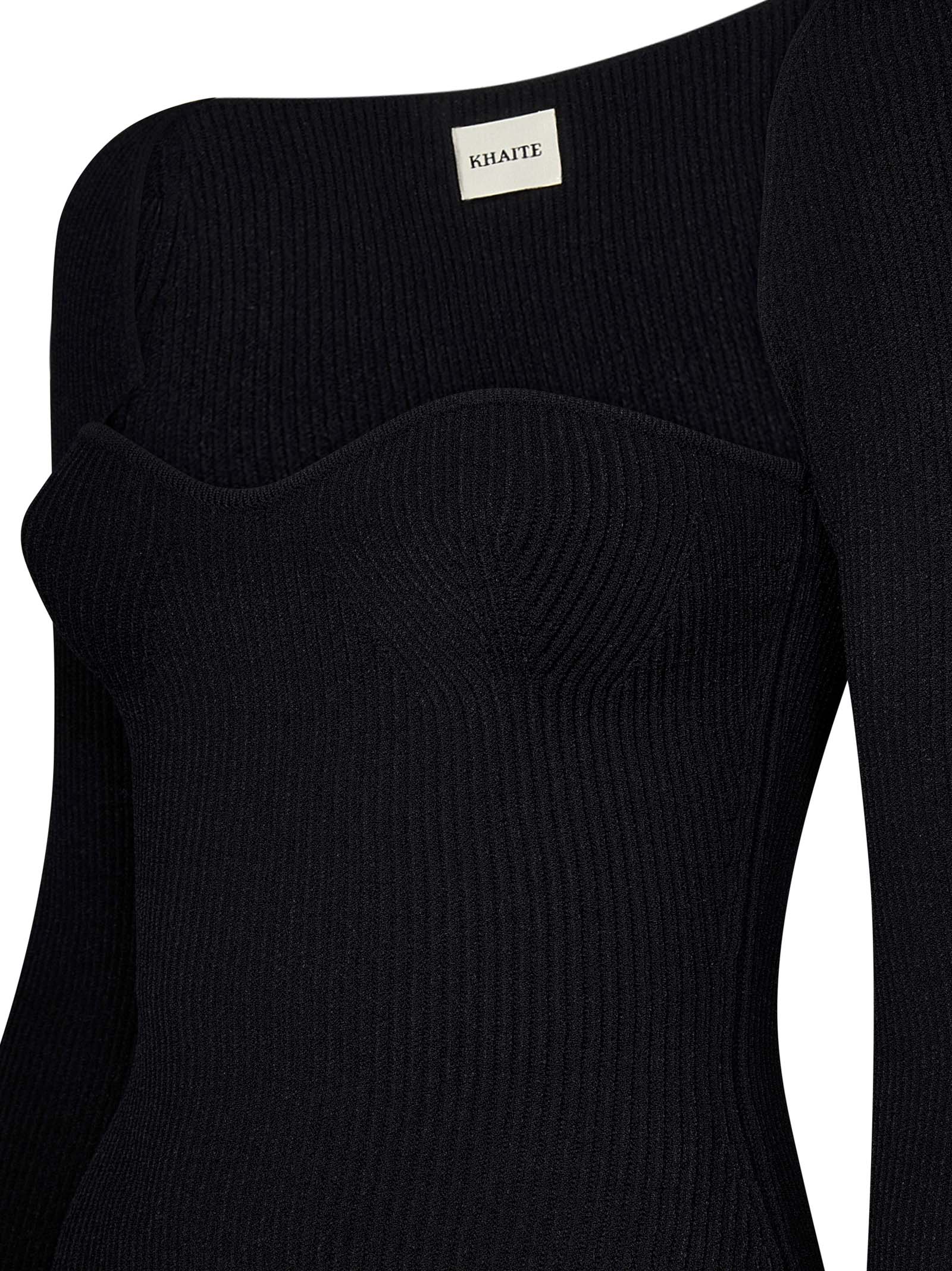 Khaite Ny-OUTLET-SALE-Dress SCHWARZ-ARCHIVIST