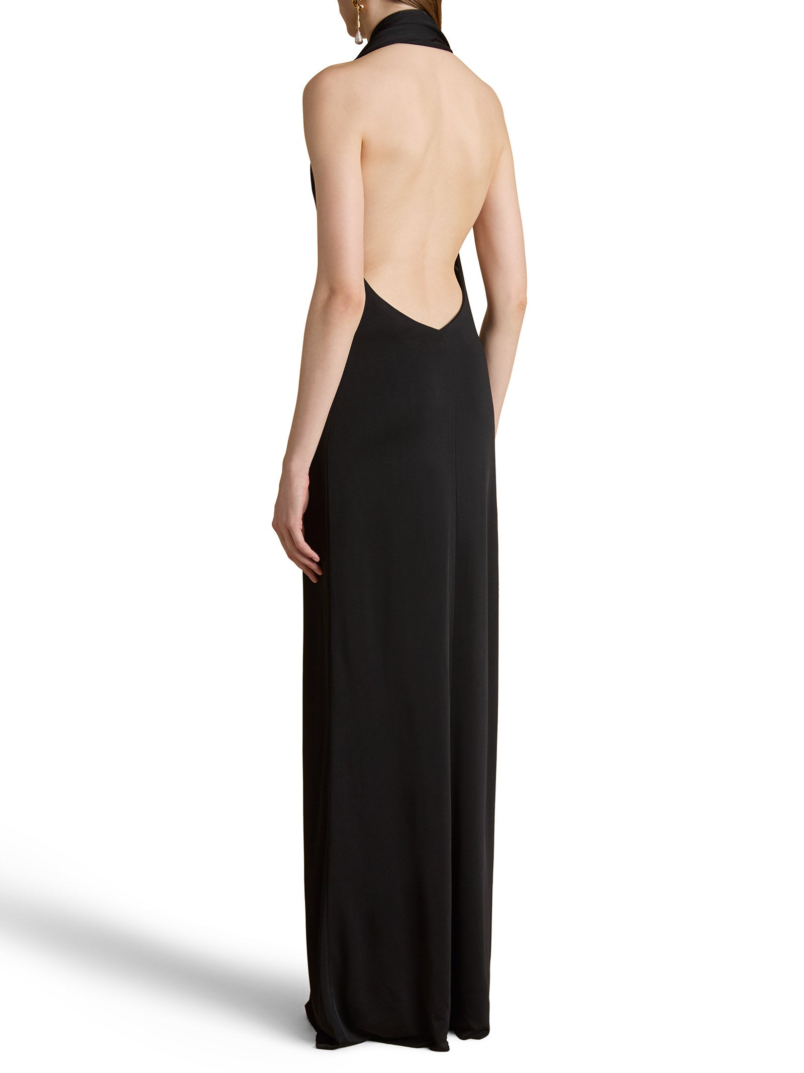 Khaite Ny-OUTLET-SALE-Dress SCHWARZ-ARCHIVIST