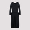 LANVIN-OUTLET-SALE-Dress SCHWARZ-ARCHIVIST