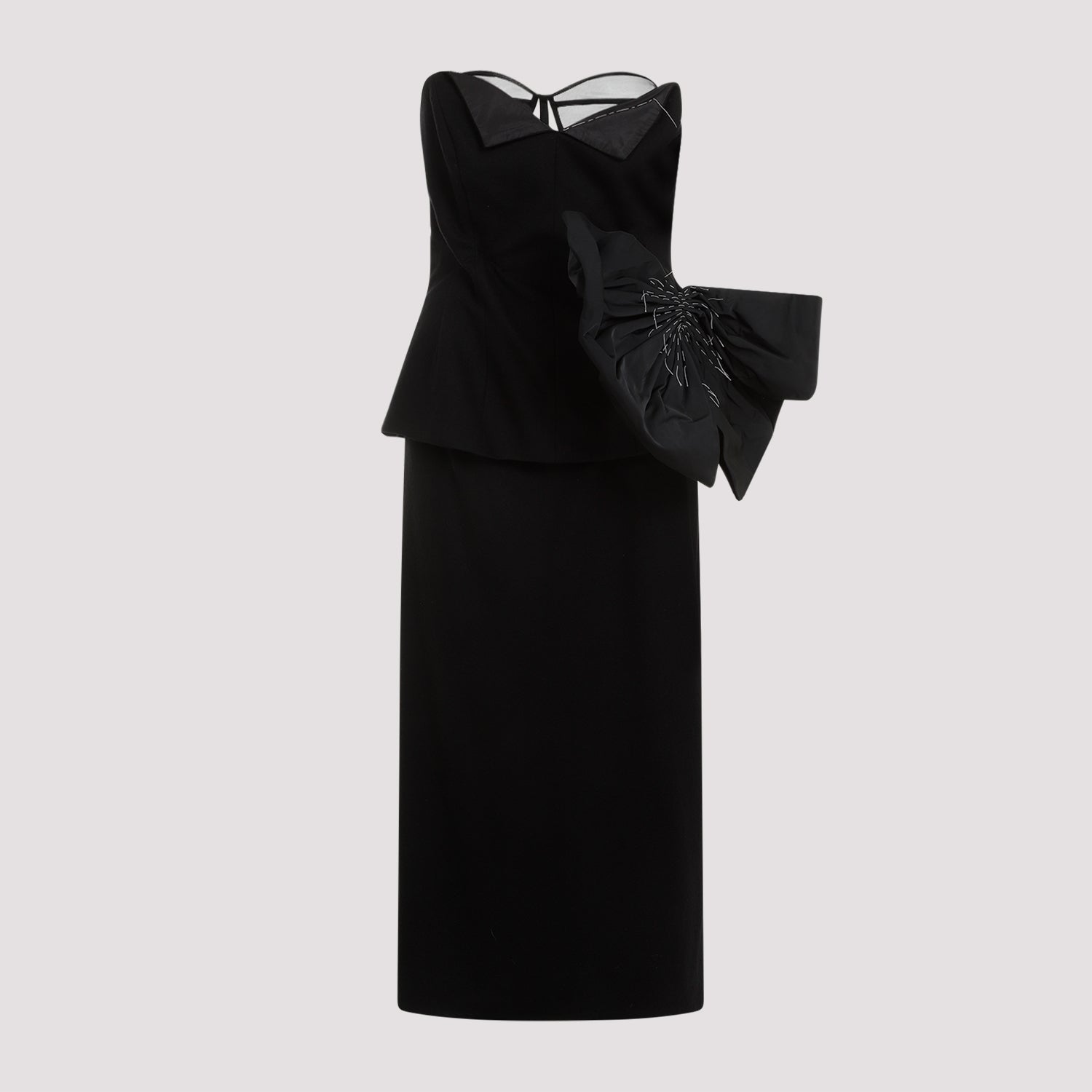 MAISON MARGIELA-OUTLET-SALE-Dress SCHWARZ-ARCHIVIST