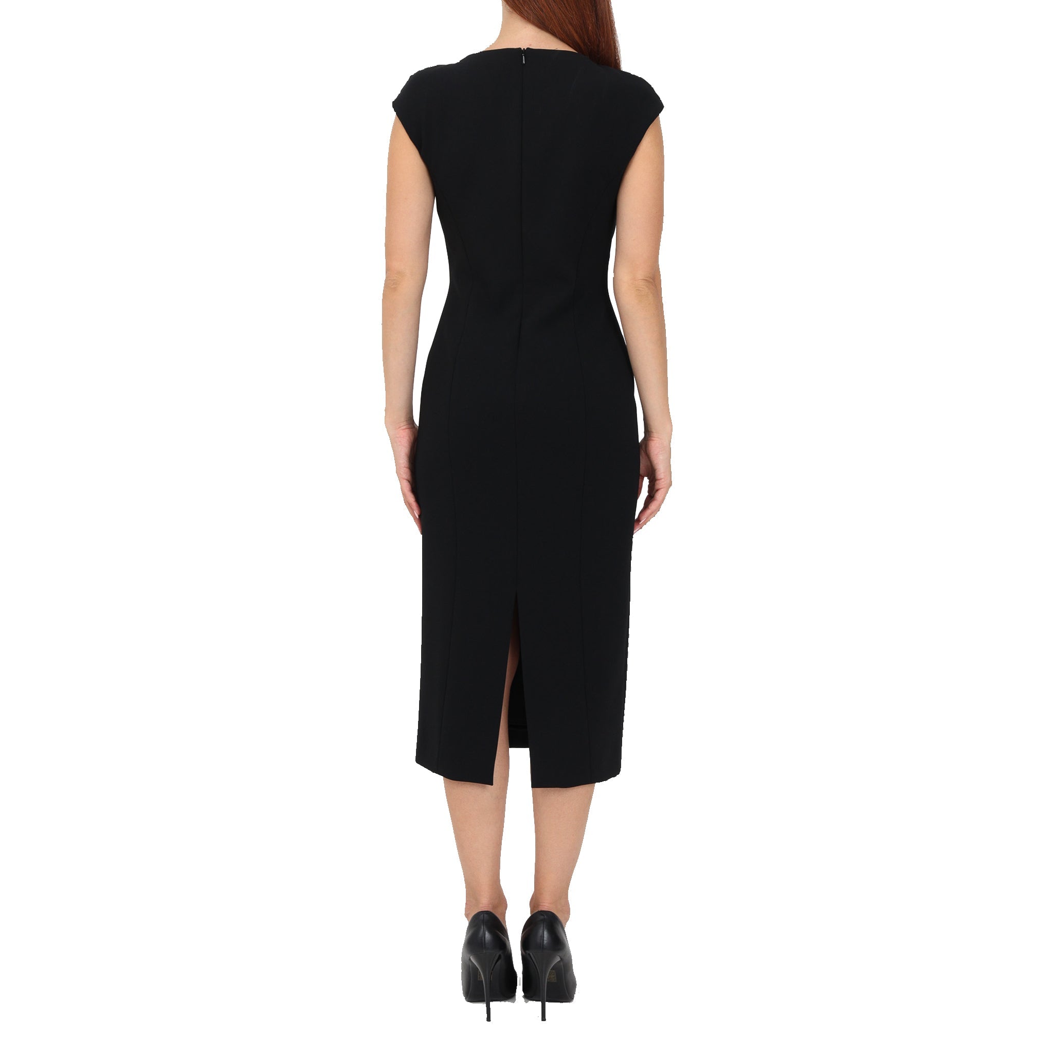 MAX MARA STUDIO-OUTLET-SALE-Dress SCHWARZ-ARCHIVIST