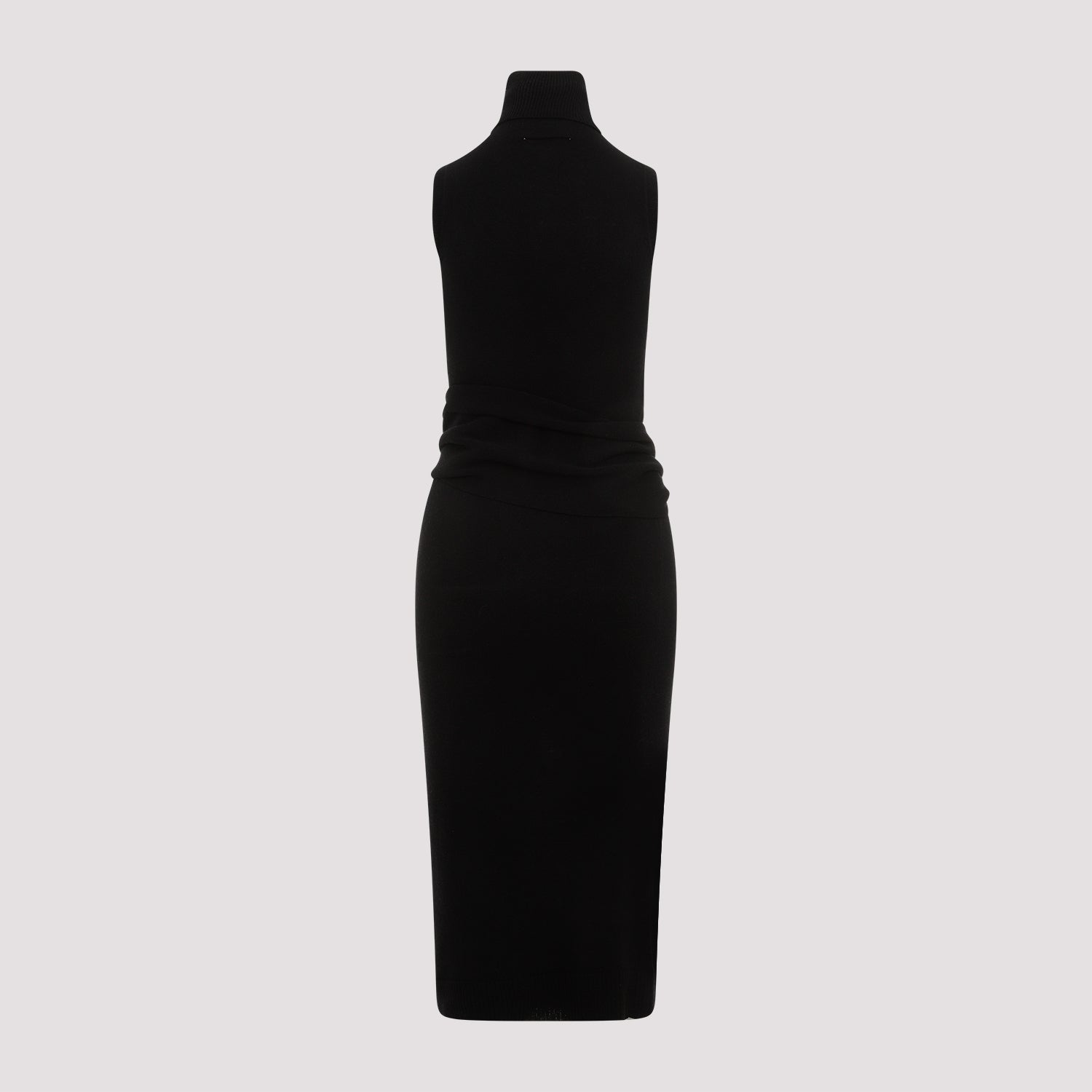 MM6 MAISON MARGIELA-OUTLET-SALE-Dress SCHWARZ-ARCHIVIST