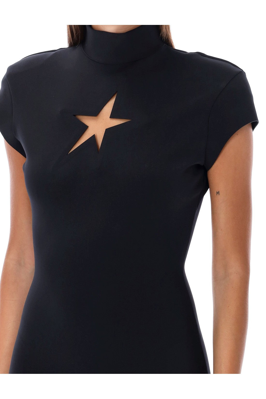 MUGLER-OUTLET-SALE-Dress SCHWARZ-ARCHIVIST