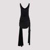 MUGLER-OUTLET-SALE-Dress SCHWARZ-ARCHIVIST