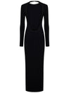 NINA RICCI-OUTLET-SALE-Dress SCHWARZ-ARCHIVIST