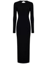 NINA RICCI-OUTLET-SALE-Dress SCHWARZ-ARCHIVIST