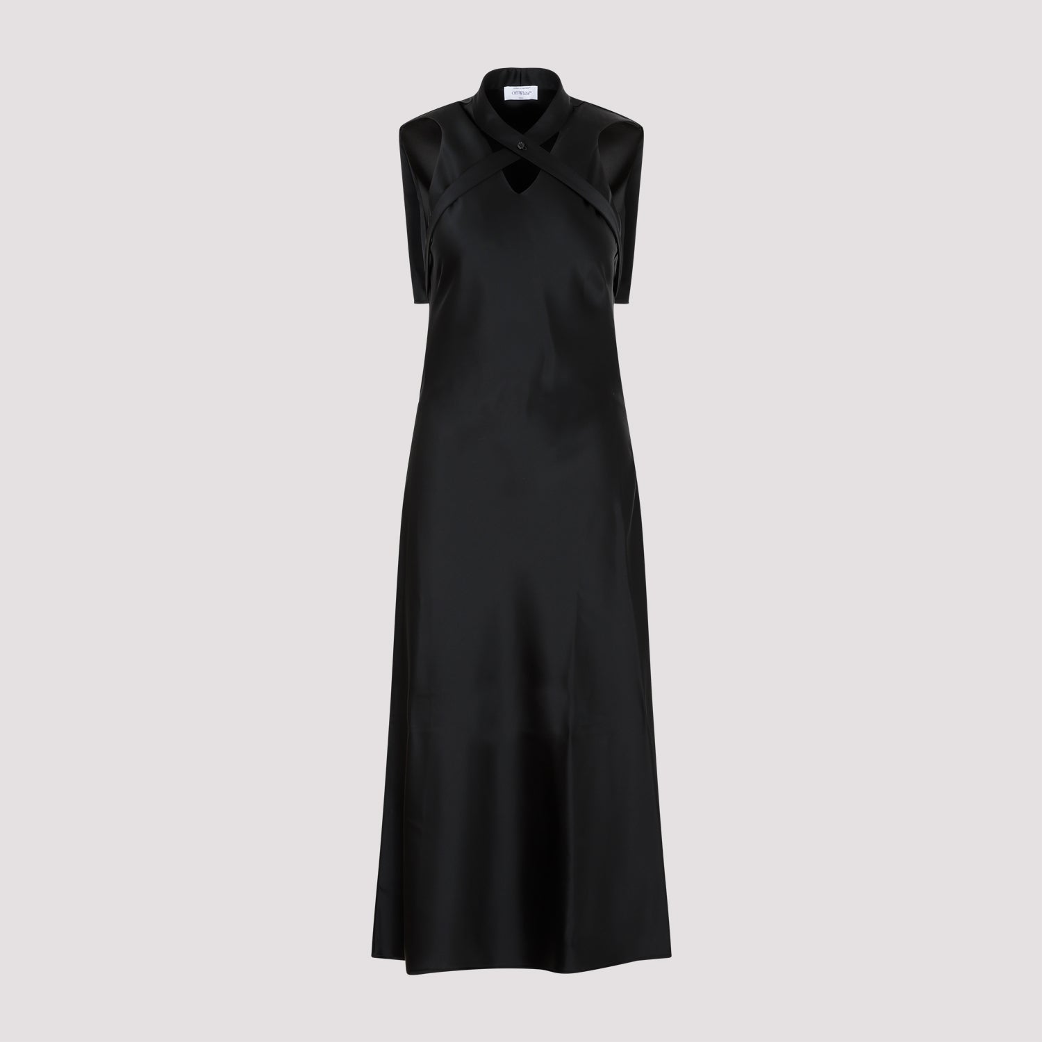 OFF-WHITE-OUTLET-SALE-Dress SCHWARZ-ARCHIVIST