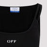 OFF-WHITE-OUTLET-SALE-Dress SCHWARZ-ARCHIVIST